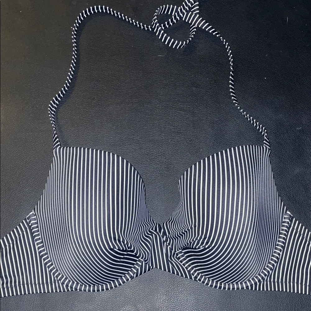 Stripped Bikini Top